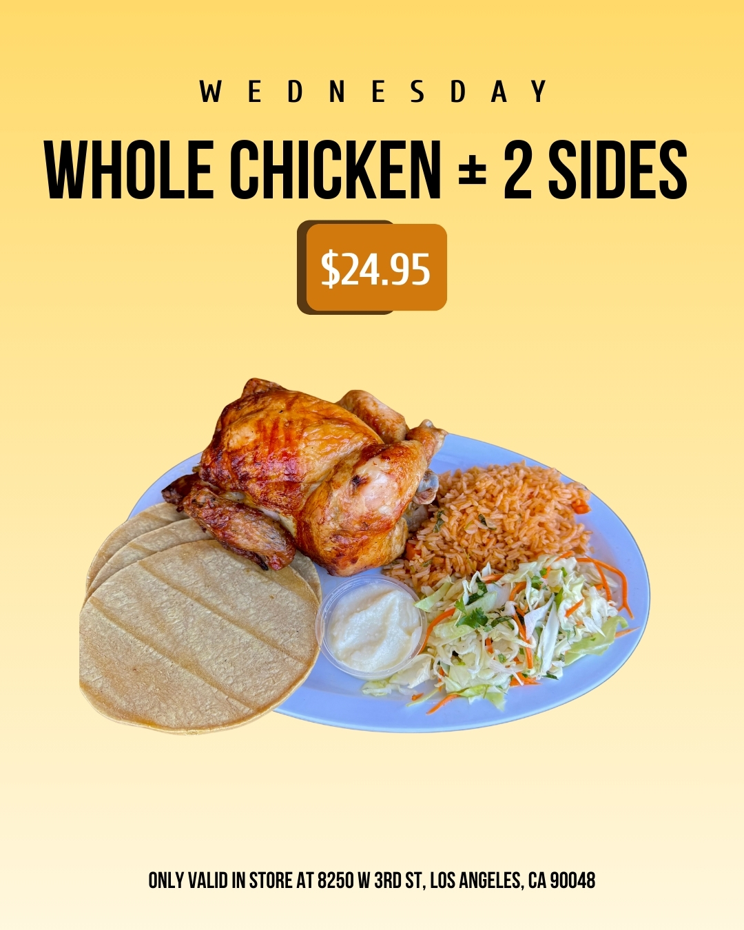 Whole chicken deal